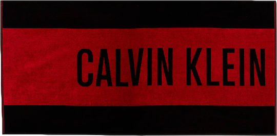 Calvin Klein Beach Towel Red 170x90cm.