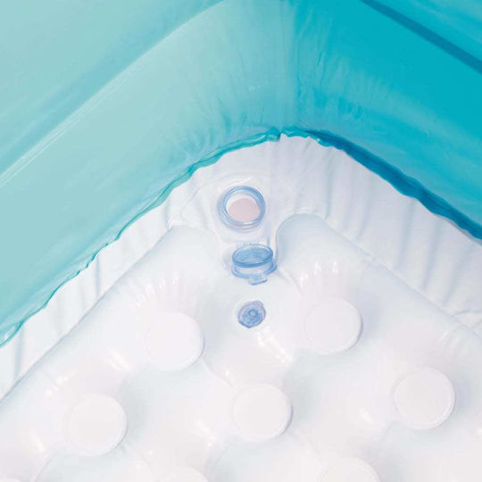 Bestway Children's Round Swimming Pool 265lt Inflatable 147x122cm Light Blue
