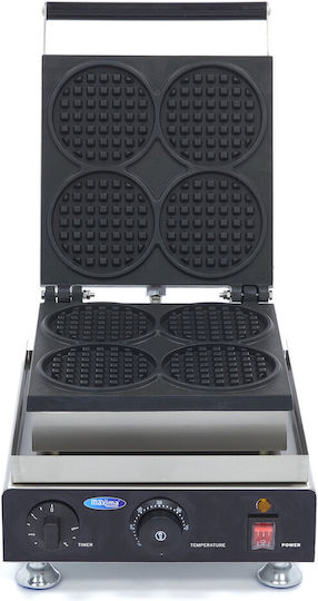 Maxima Commercial Round Waffle Maker 09374204