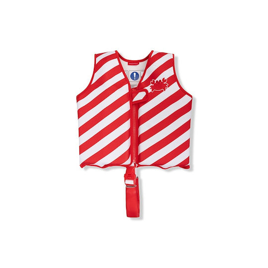Swim Essentials Life Jacket with Safety Strap for Kids 2-3 Years "oh Crab"