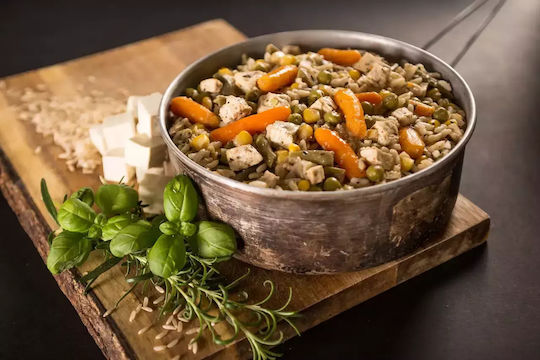 Pro Ration Vegetable Risotto With Tofu Vegan Έτοιμο Γεύμα με Λαχανικά / Ρύζι 392kcal 400gr - 15 Έτη