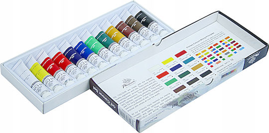 Phoenix Arts Oil Colour Set Oil Colours Set 12ml 12pcs