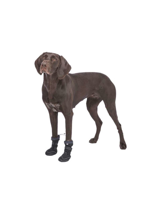 Trixie Protective Shoes Dog in Black Color