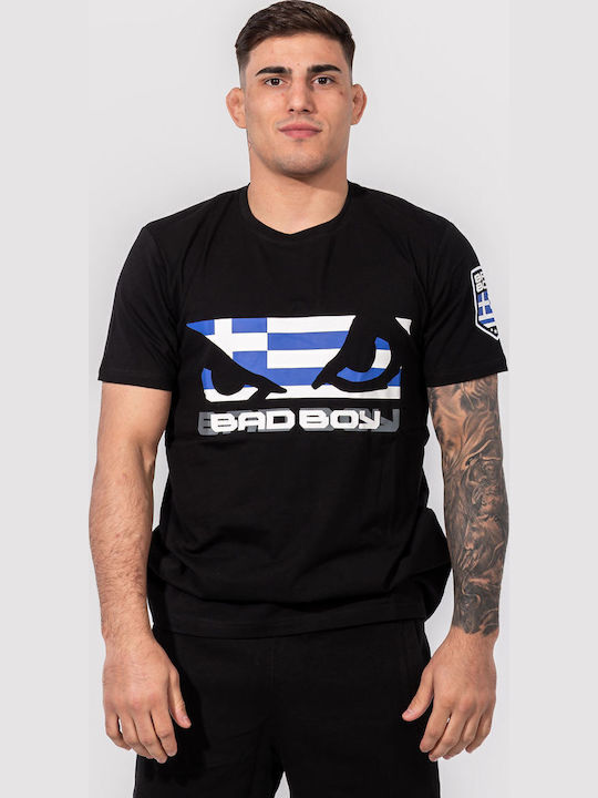 T-shirt Black, White, Blue