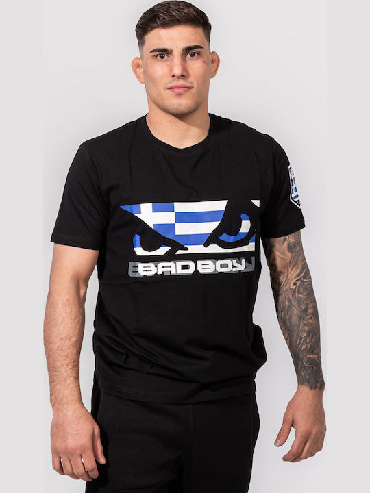 T-shirt Black, White, Blue