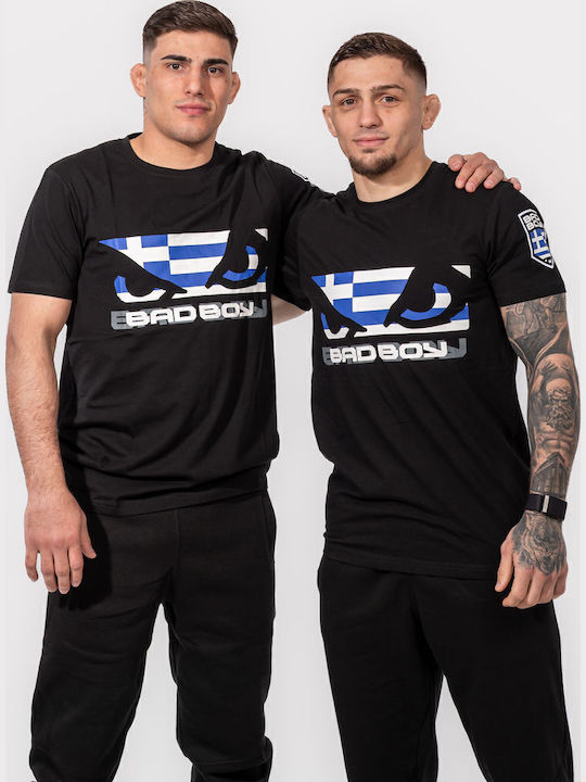T-shirt Black, White, Blue