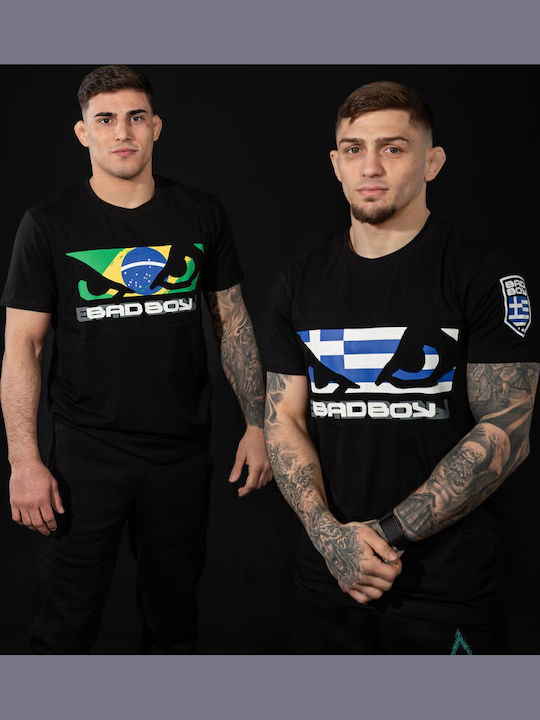 T-shirt Black, White, Blue