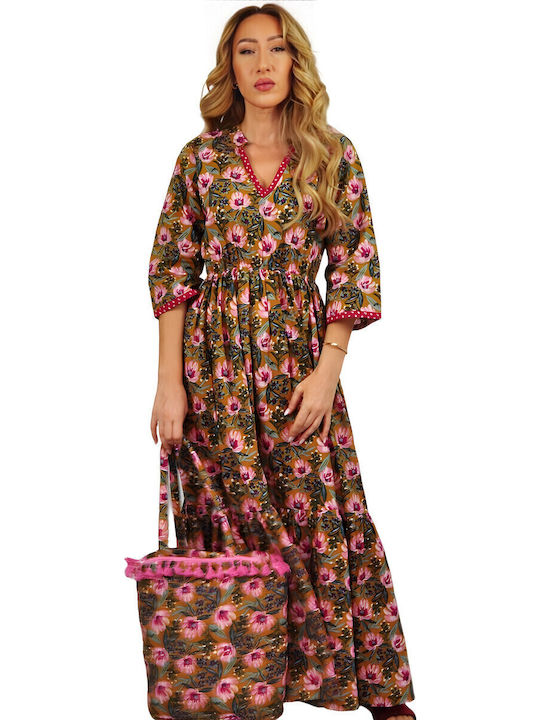 Summer Maxi Dress Mustard