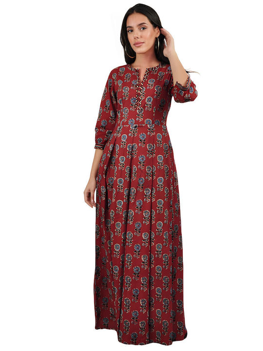 Summer Maxi Dress Red