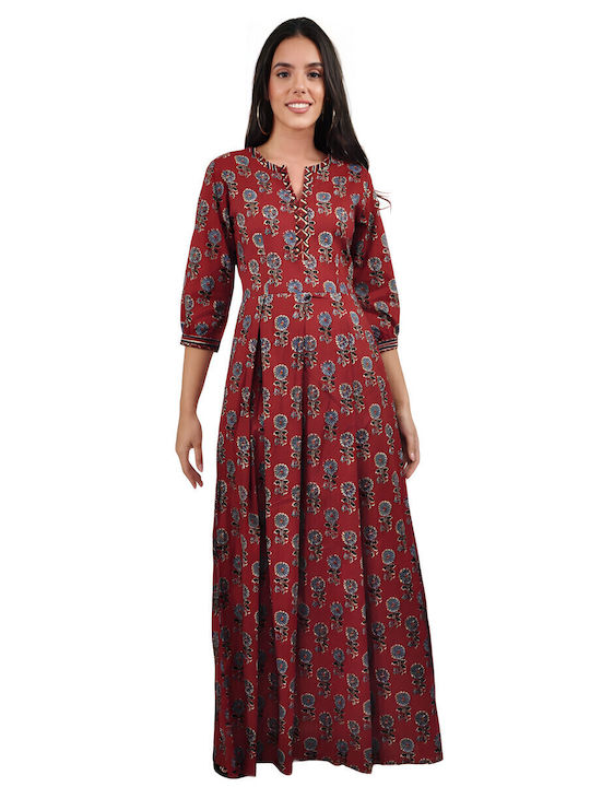 Summer Maxi Dress Red