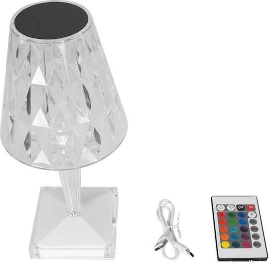 GloboStar Διακοσμητικό Φωτιστικό LED RGBW 11.5x11.5x25.5εκ.