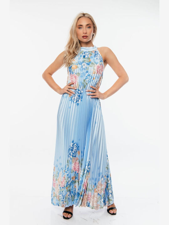 Summer Maxi Dress Light Blue