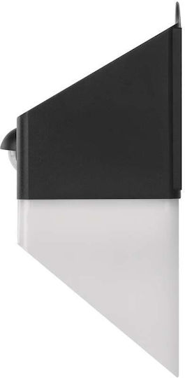 Emos Wall Mounted Solar Light 220lm Natural White 4000K with Motion Sensor and Photocell IP65