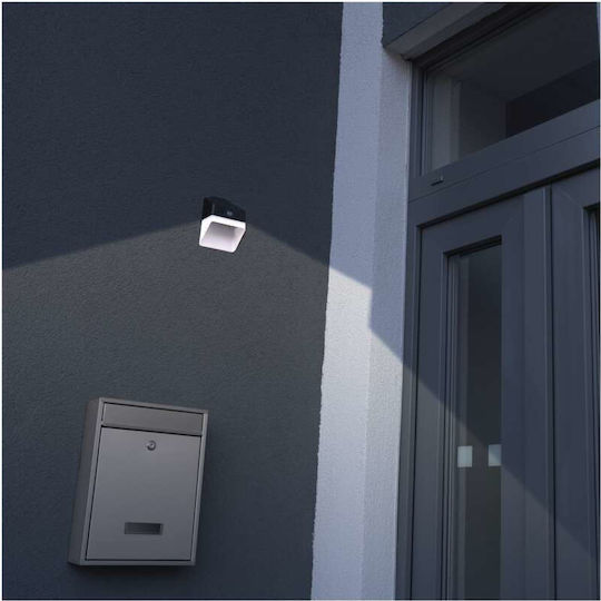 Emos Wall Mounted Solar Light 220lm Natural White 4000K with Motion Sensor and Photocell IP65