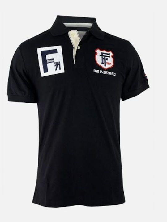 Fairtex Herren Kurzärmlig T-Shirt FX-PL3-BK für Muay Thai Schwarz