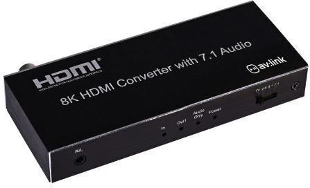 Avlink 128.518uk 8k HDMI Audio-Extraktor