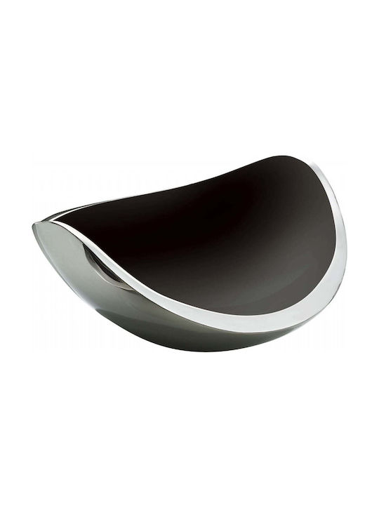 Casa Bugatti Φρουτιέρα Inox Μαύρη 38x30x16εκ.