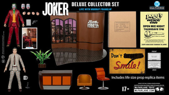 Mcfarlane Toys DC Comics Joker Action Figure Height 18cm Scale 1:10