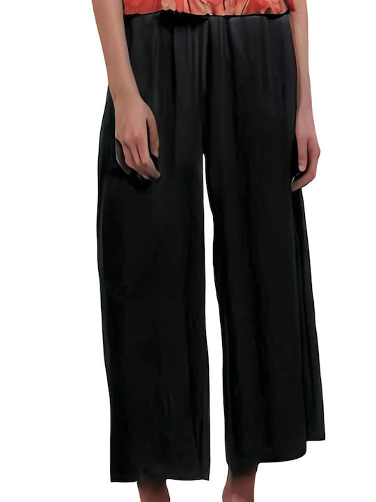 Women's Fabric Trousers Black