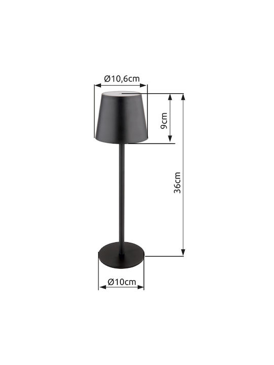 Globo Lighting Dekorative Lampe Schwarz