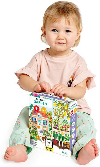 Puzzle pentru Copii Garden pentru 3+ ani+ Ani 40buc Banana Panda