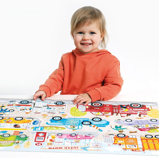 Puzzle pentru Copii Cars pentru 3+ ani+ Ani Banana Panda