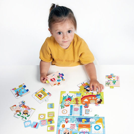 Puzzle pentru Copii Home pentru 2+ ani+ Ani 24buc Banana Panda