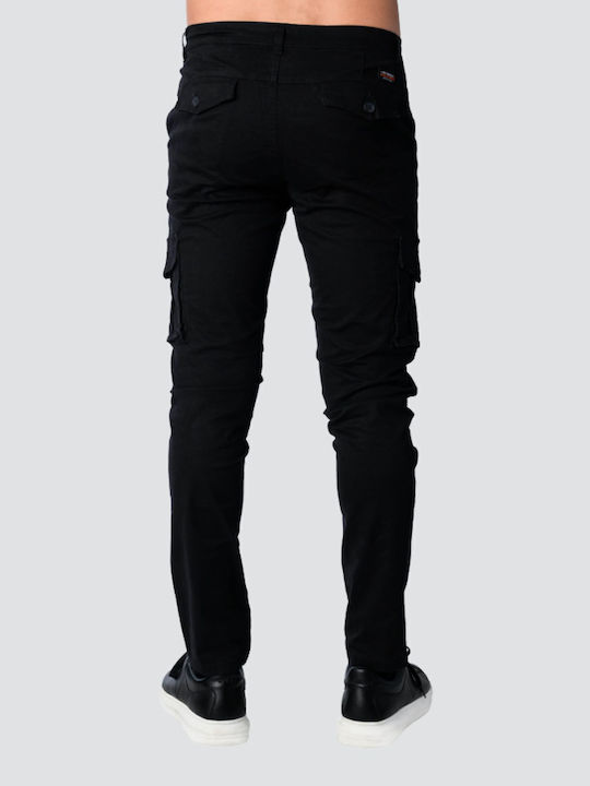 Trousers Cargo in Regular Fit Black