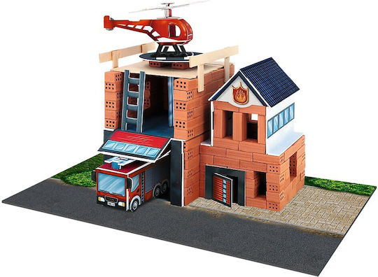 Trefl Ceramic Construction Toy Brick Trick Xl Fire Station