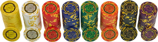 Pokeritems Σετ 500 Μάρκες Poker 14gr σε Βαλίτσα