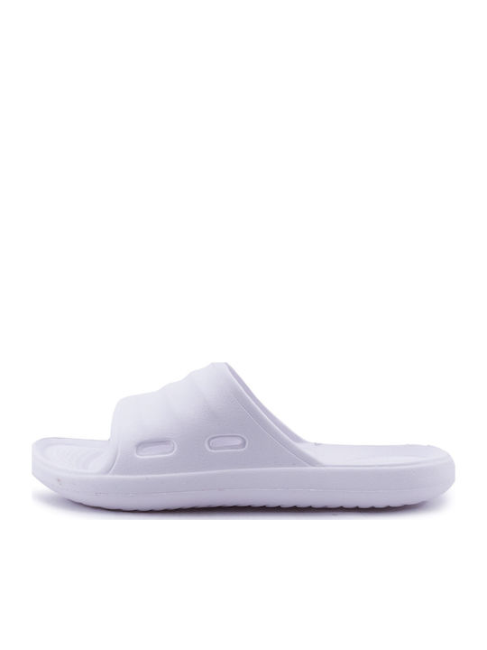 Women's Slides White