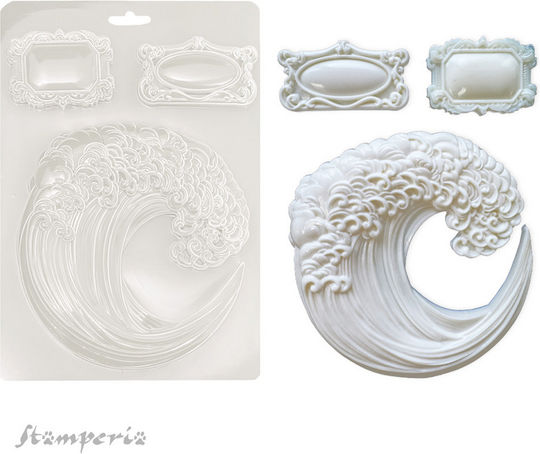 Καλούπι Εύκαμπτο A5 21x14.8cm Stamperia Silent Sea Wave