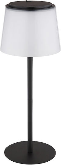Globo Lighting Metal Table Lamp with Black Shade and Base