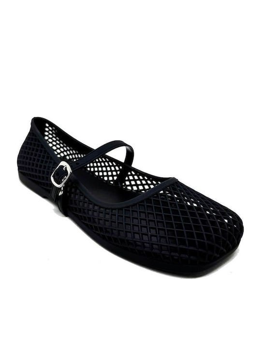 Jeffrey Campbell Ballerinas With strap Black