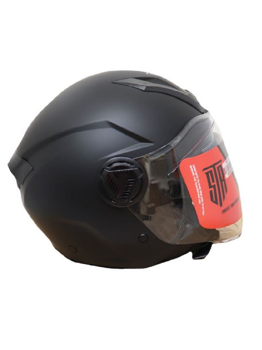 STR Motorcycle Helmet Jet ECE 22.06