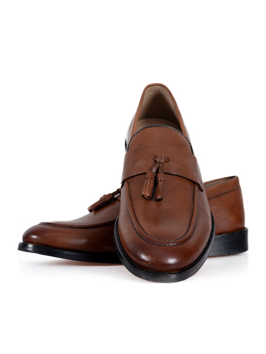 Men's Leather Moccasins Brown