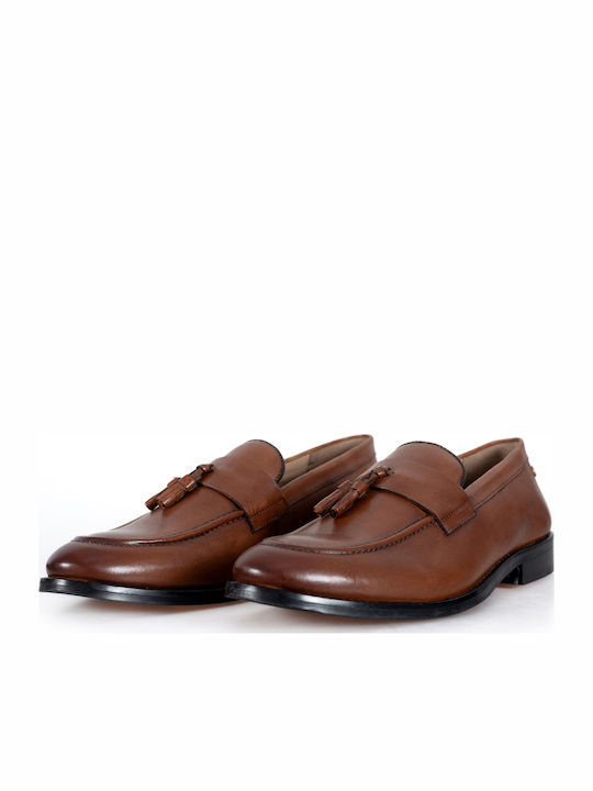 Men's Leather Moccasins Brown