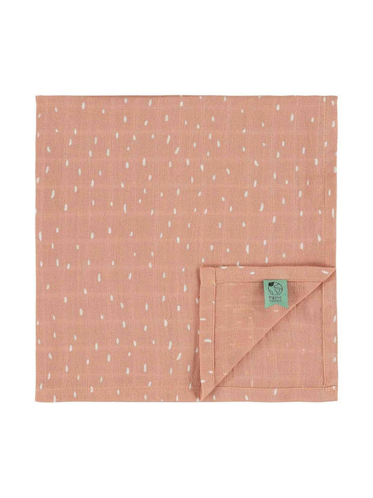 Trixie Rosy Rabbit Muslin Changing Pads 55x55cm. 3pcs