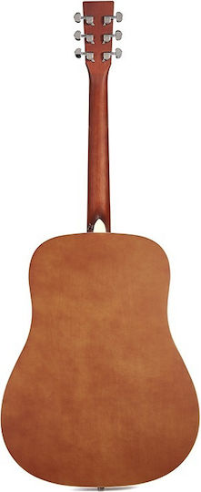 SX Guitars Acoustic Guitar Brown