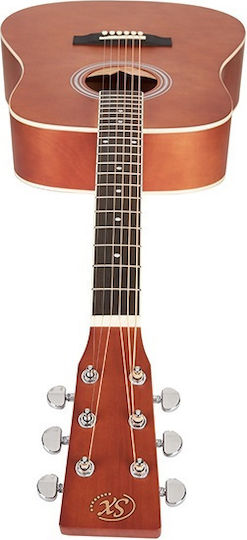 SX Guitars Acoustic Guitar Brown