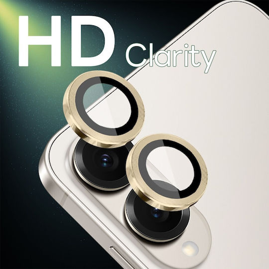Samsung Galaxy S25 Edge 5g Northjo Κρίκοι Προστασίας Κάμερα Gold