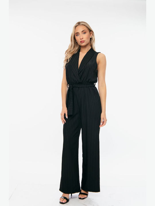 Damen Einteiler Anzug BLACK