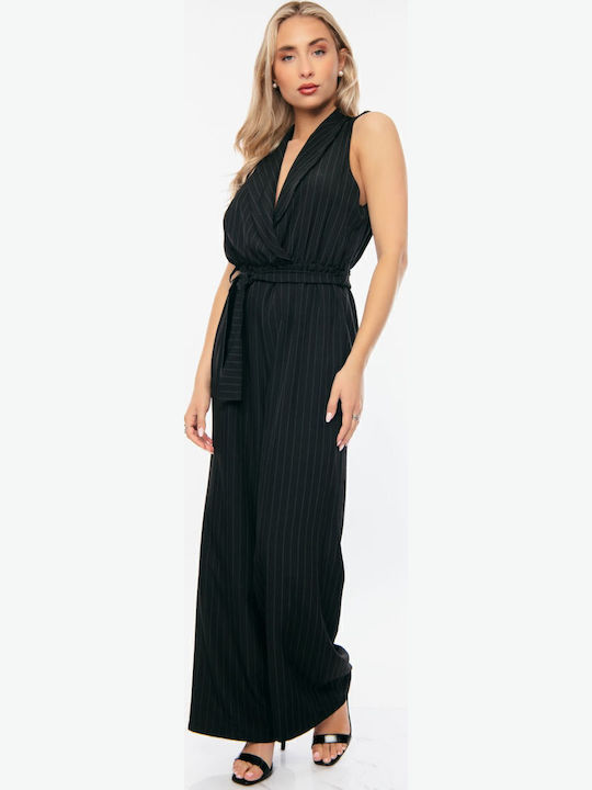 Damen Einteiler Anzug BLACK