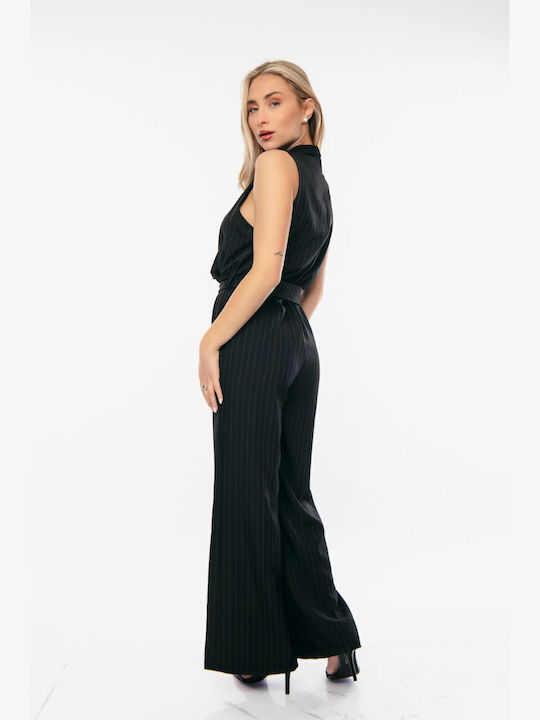 Damen Einteiler Anzug BLACK