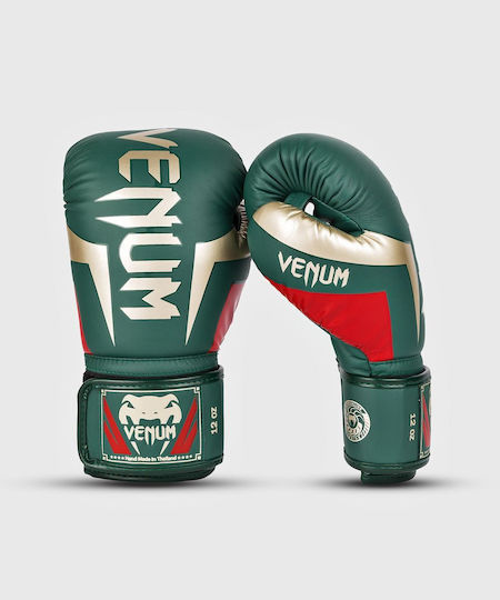 Venum Elite Mănuși de Box pentru Competiție Verzi