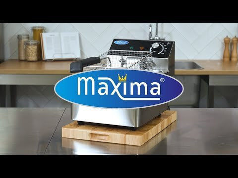 Maxima Holland Фритюрница Електрическа 2.5кВт Капацитет 4лт