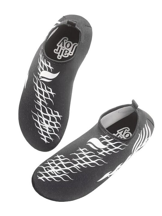 Air Joy Pantofi de Plajă Negru Alb