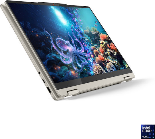 Lenovo Yoga 7 14ILL10 14" OLED Touchscreen 120Hz Ultra 5-226V 16GB 1TB SSD W11 Home Seashell Език На Клавиатурата BG