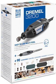 Dremel 3200 1/90 Περιστροφικό Πολυεργαλείο 130W με Ρύθμιση Ταχύτητας