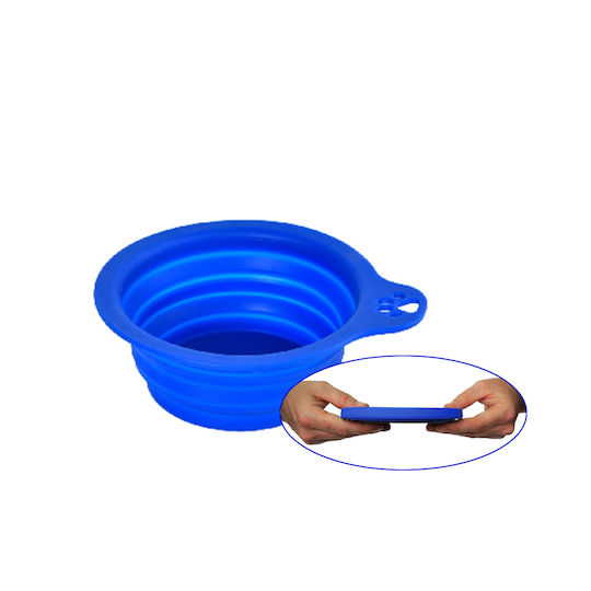 Pet Camelot Pet Camelot Silicone Food and Water Bowl for Dog and Cat 370ml 16x14x5cm
